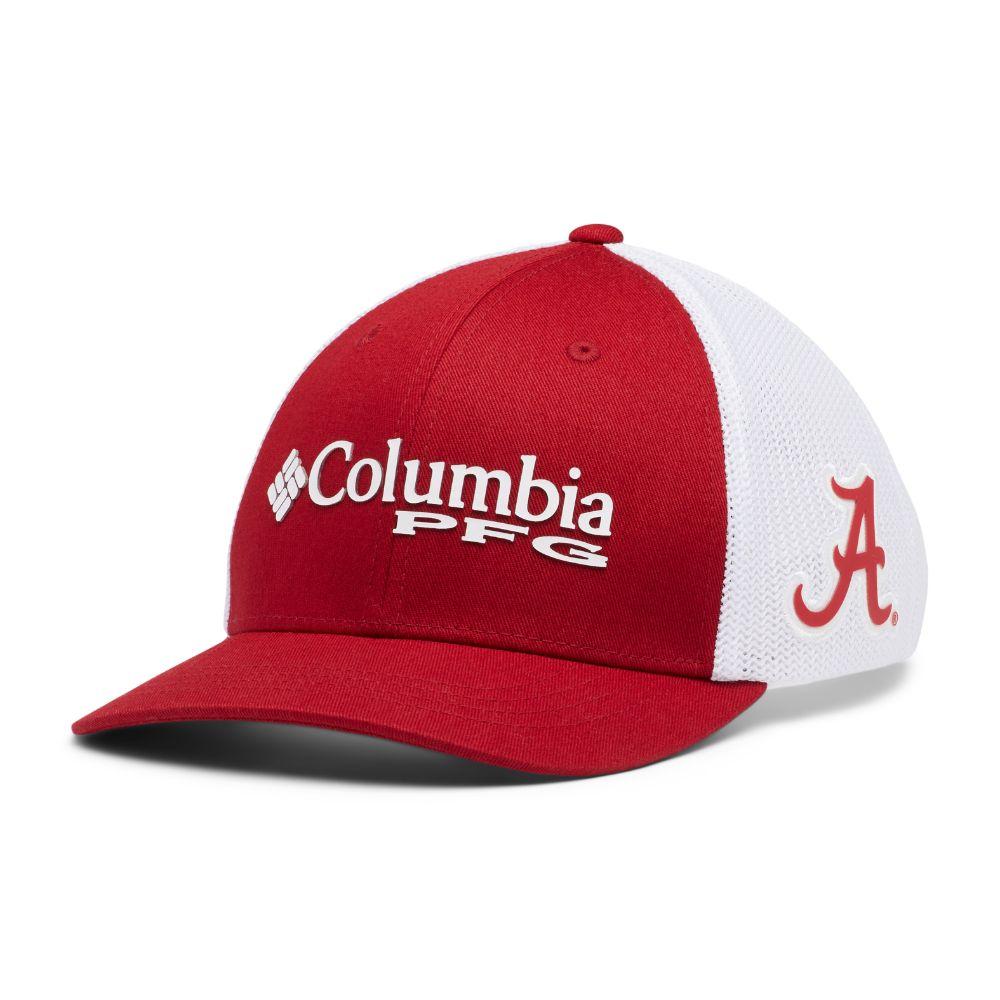 Bama, Alabama Columbia YOUTH PFG Mesh Snapback Hat