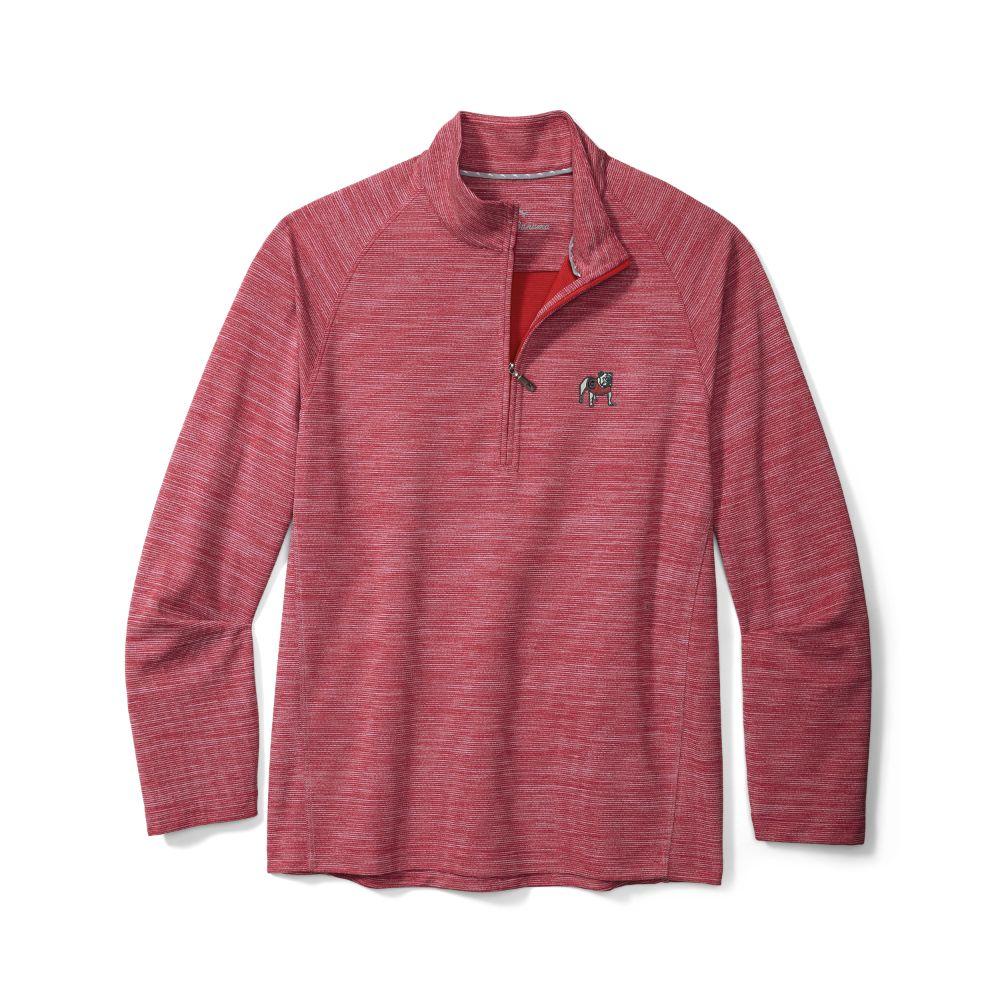 Tommy Bahama Men's Baseball on Deck Performance Half-Zip Sweatshirt