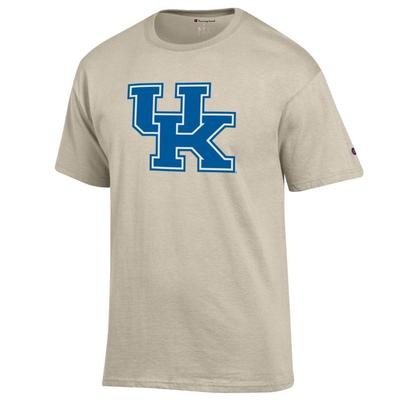 Kentucky Champion Giant UK Interlock Short Sleeve Tee OATMEAL