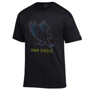  Auburn Champion Neon War Eagle Tee