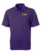  Lsu Cutter & Buck Virtue Eco Pique Polo