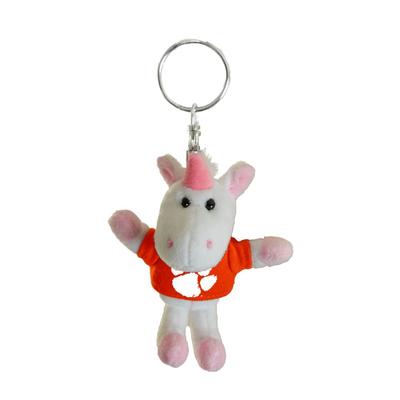 Clemson Unicorn Plush 4.5