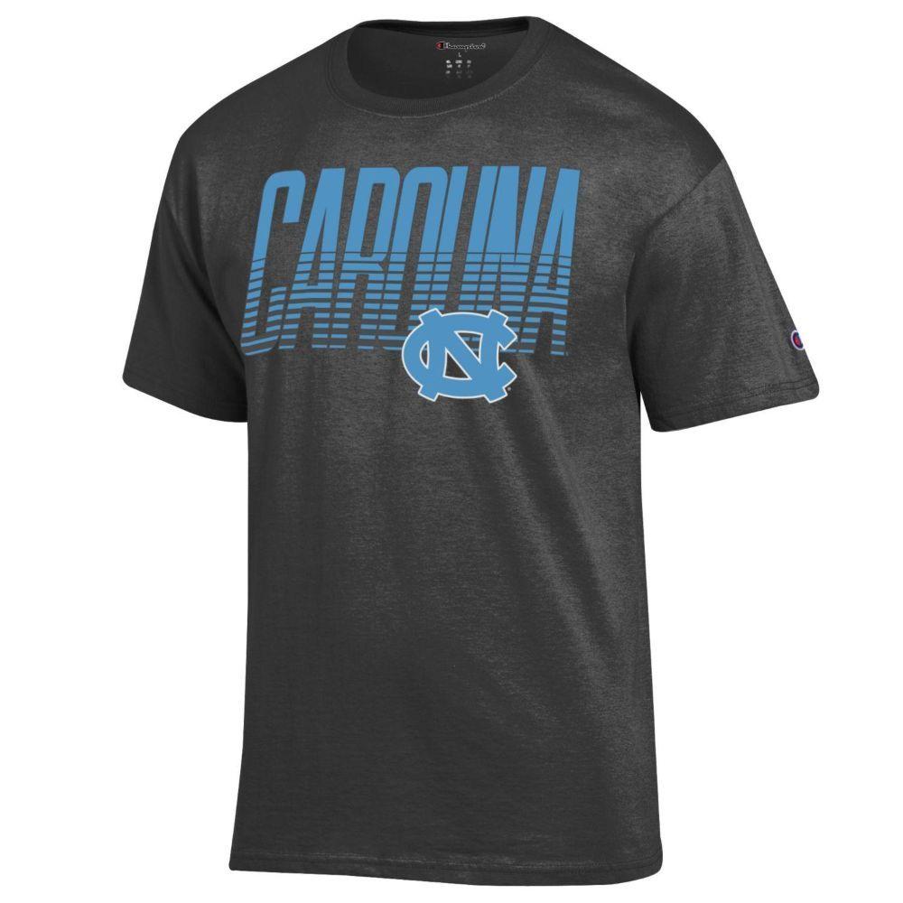 UNC | UNC Champion Men's Wordmark Fade Tee | Alumni Hall