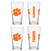  Clemson 16 Oz Core Pint Glass