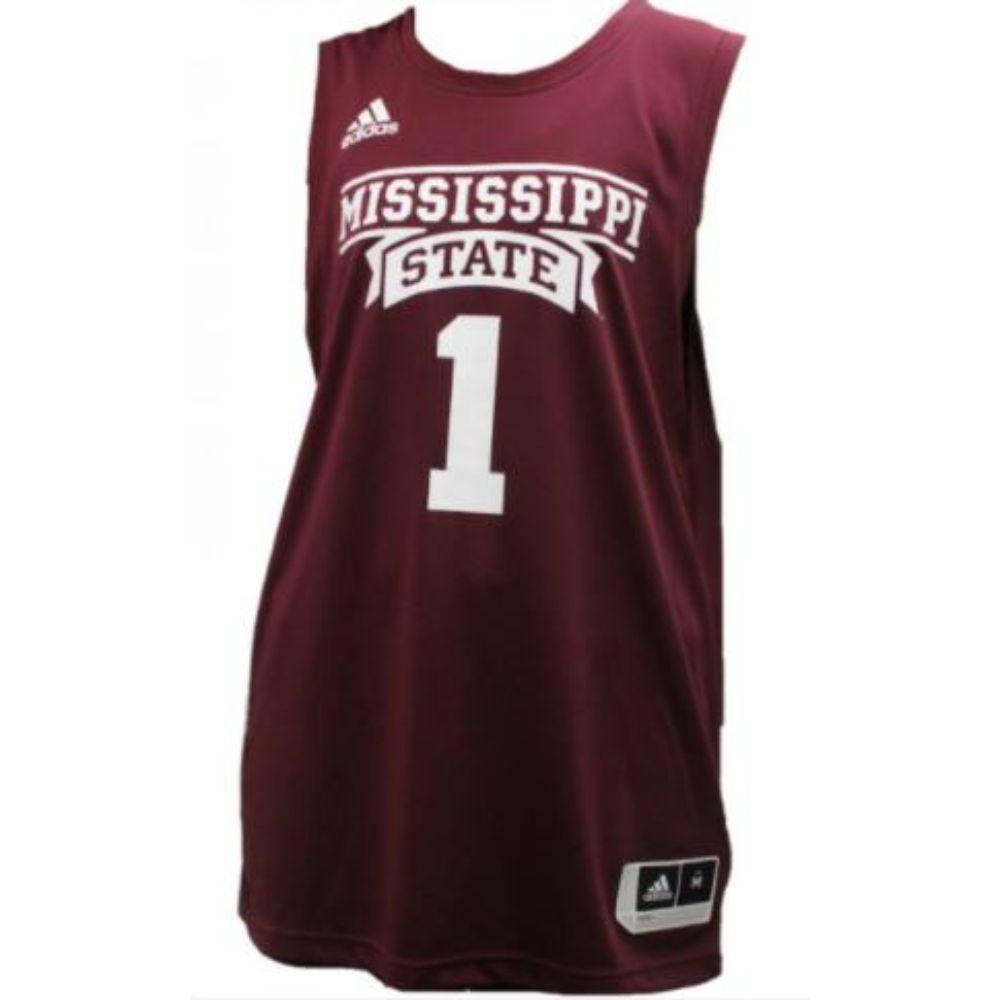 Bulldogs, Mississippi State Adidas Swingman NCAA Basketball Jersey