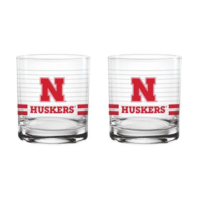 Huskers | Nebraska 16oz Vault Repeat Pint Glass | Alumni Hall