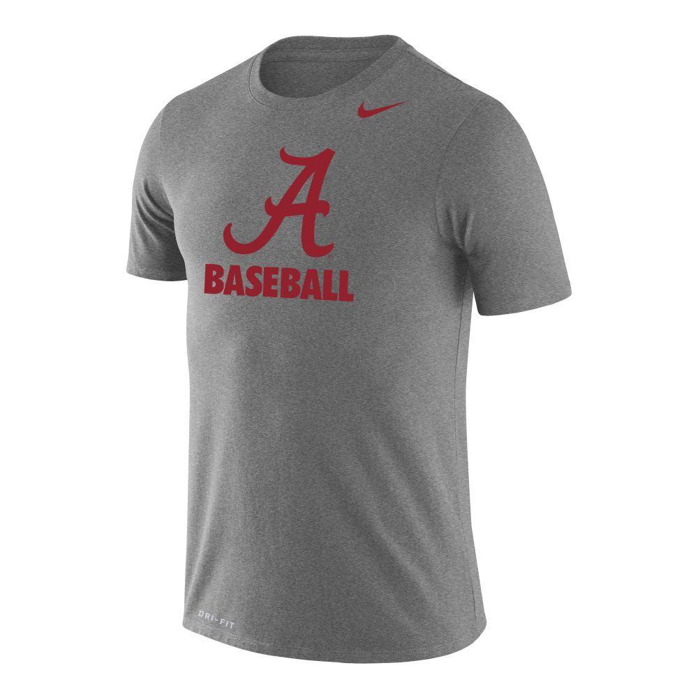 Bama | Alabama Nike Men's Dri- Fit Legend Baseball Short Sleeve Tee |  Alumni Hall