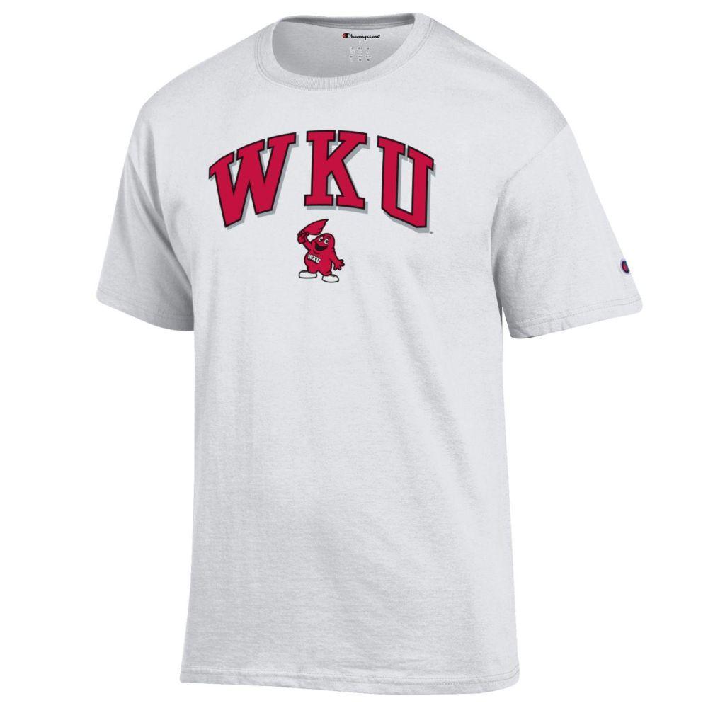 Men's Champion Red Western Kentucky Hilltoppers Icon Logo