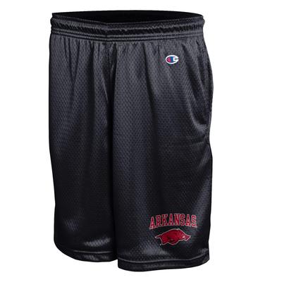 Arkansas Champion Men's Classic Mesh Shorts BLACK