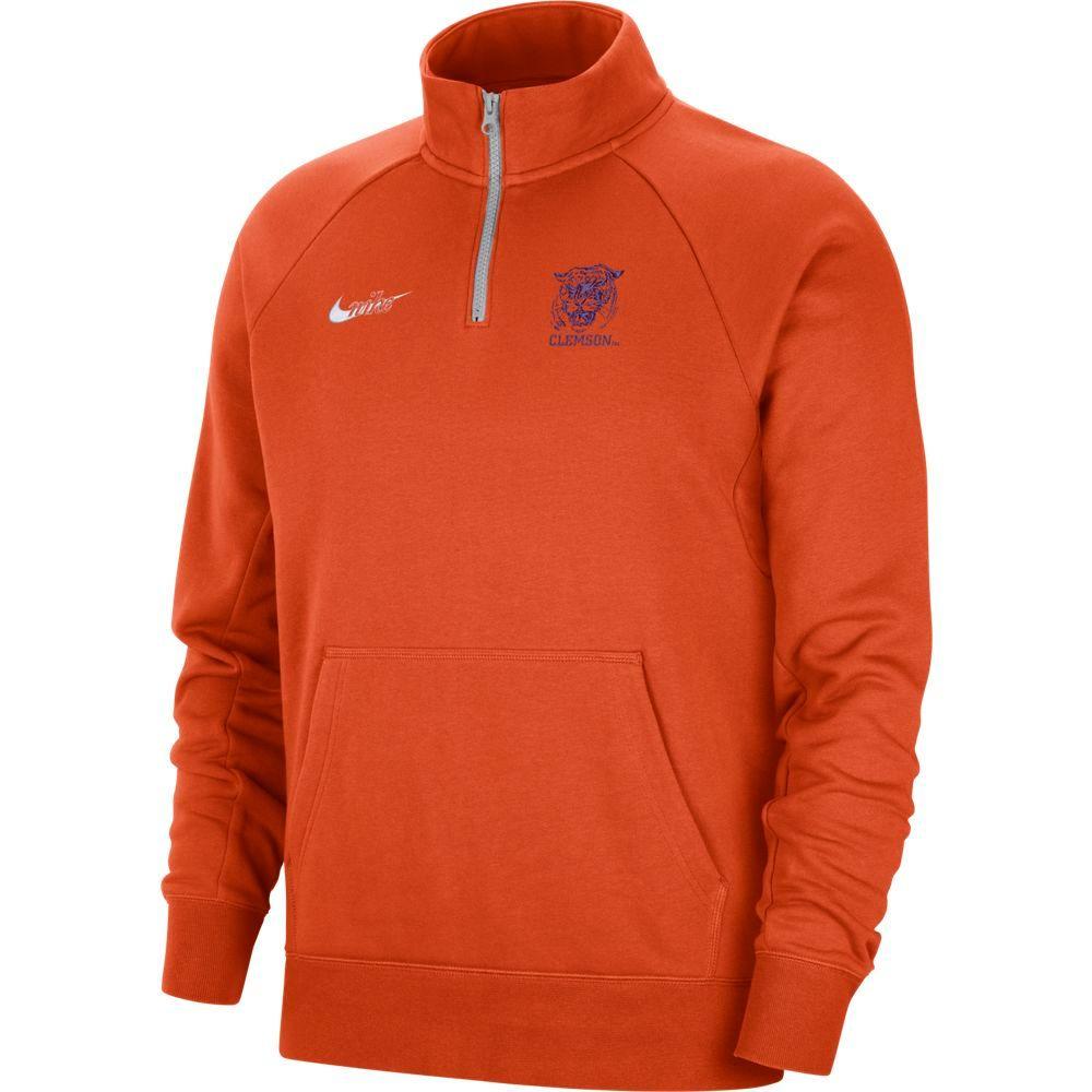 nike clemson quarter zip