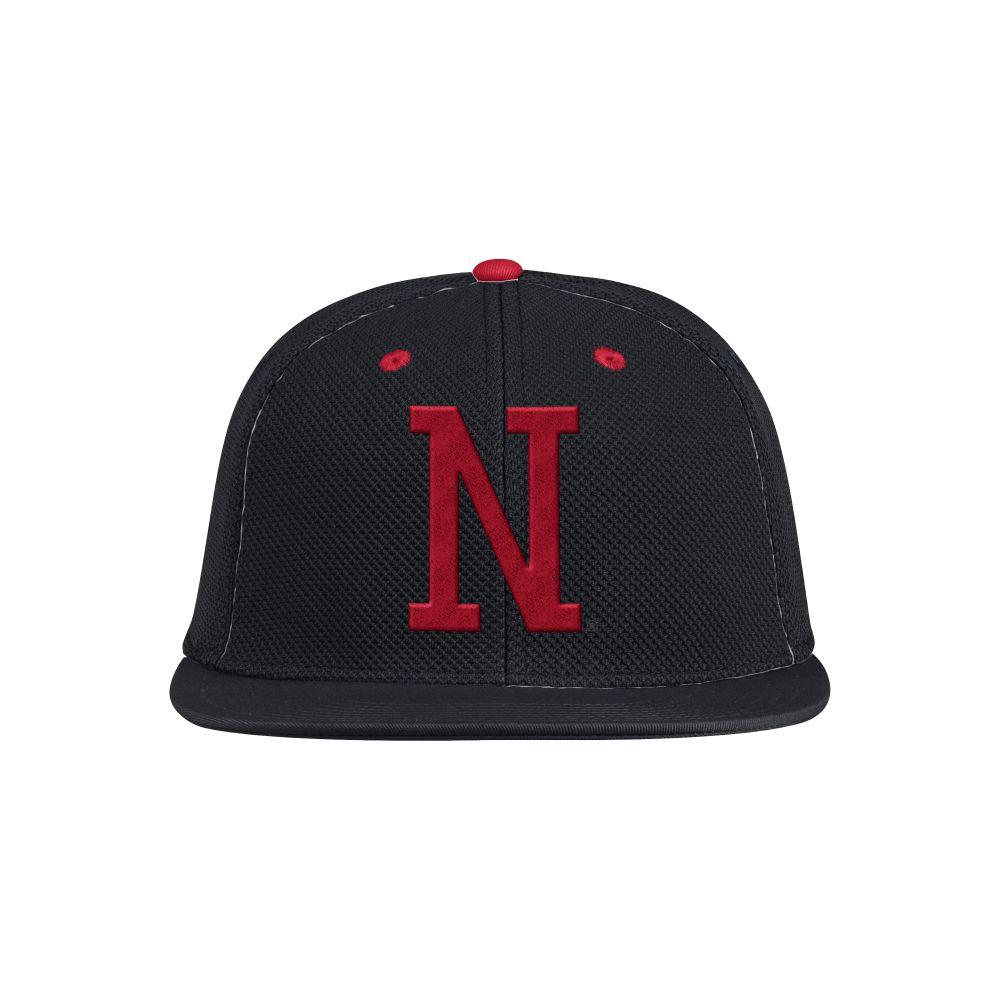 nebraska baseball hat adidas