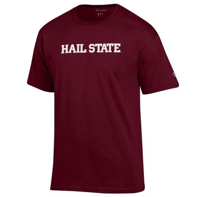 Mississippi State Champion Hail State Tee MAROON