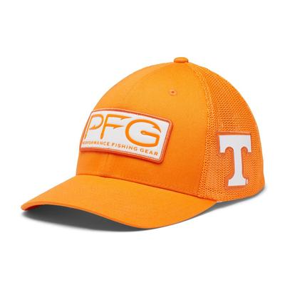 Tennessee Columbia PFG Mesh Flex Cap Hooks Hat