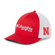  Nebraska Columbia Pfg Mesh Flex Fit Hat