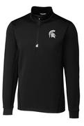  Michigan State Cutter & Buck Big & Tall Traverse 1/2 Zip Pullover