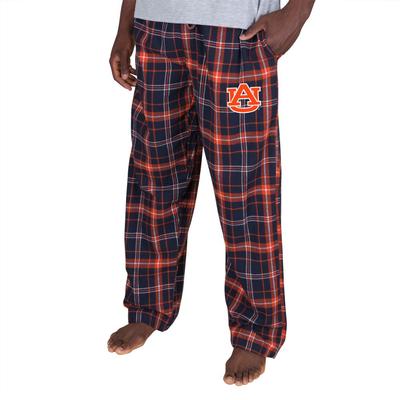 Women's Concepts Sport Navy/Orange Virginia Cavaliers Ultimate Flannel Sleep  Shorts