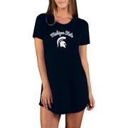  Michigan State College Concepts Women's Marathon Nightshirt