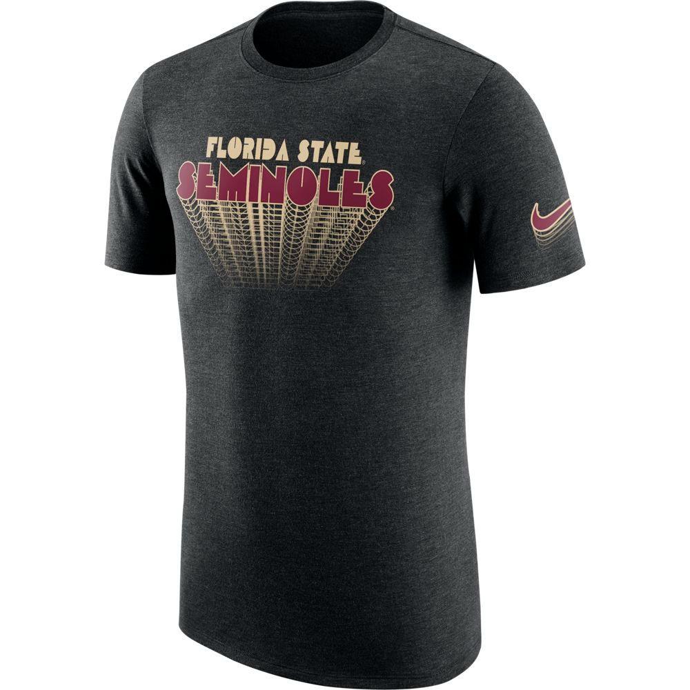 FSU | Florida State Nike Men's Collegiate Outline Tri-blend Tee ...