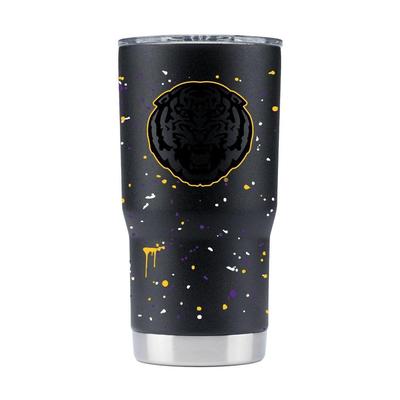 LSU 20oz Paint Splatter Tumbler