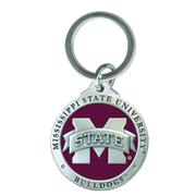  Mississippi State Heritage Pewter Keychain