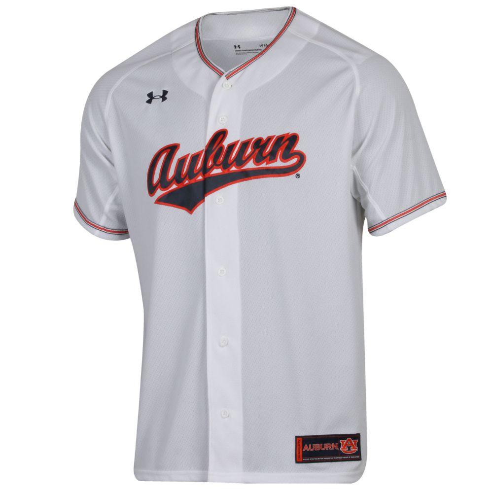 youth under armour baseball jersey