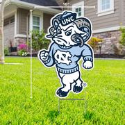  Unc Strutting Ram Logo Lawn Sign