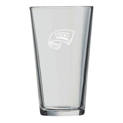 Western Kentucky 16 Oz Glass
