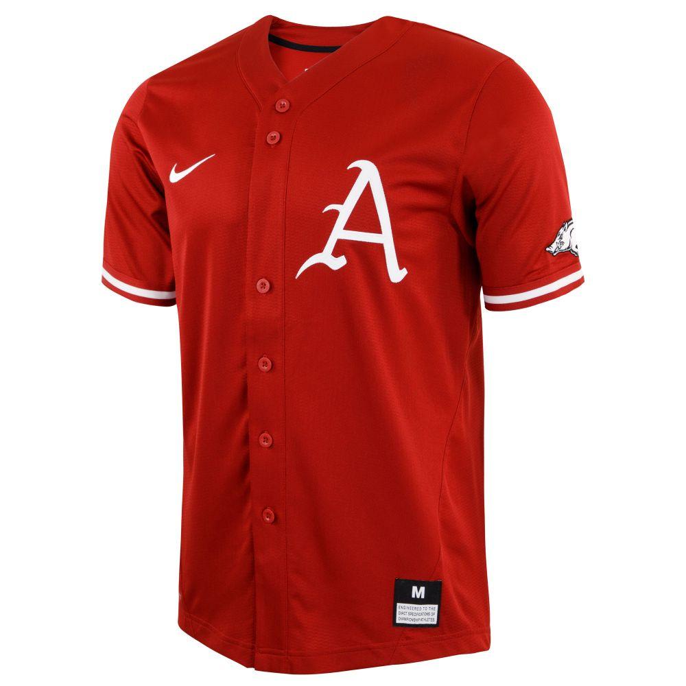 Razorbacks | Arkansas Nike Replica Baseball Jersey | Alumni Hall