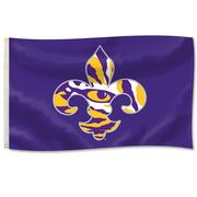  Lsu Embroidered 3 ' X 5 ' Fleur House Flag