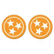  Tennessee 2 Pack Tristar Car Coaster