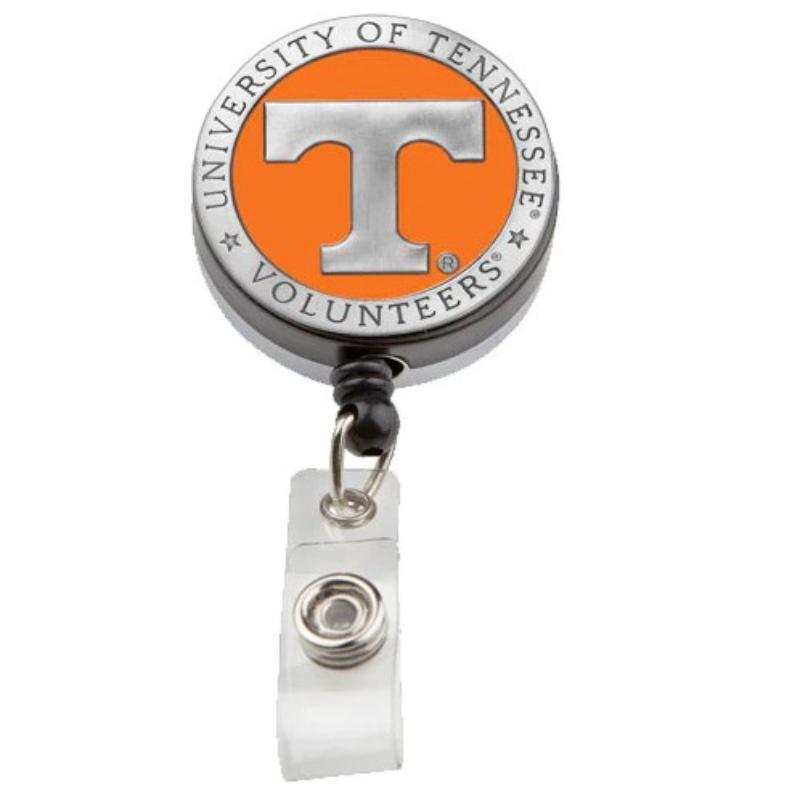 Tennessee Volunteers Badge Holder Premium Retractable - Sports Fan Shop