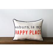  Auburn Is My Happy Place Pillow