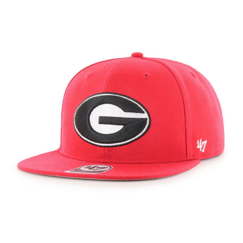 new era georgia bulldogs 59fifty fitted hat black