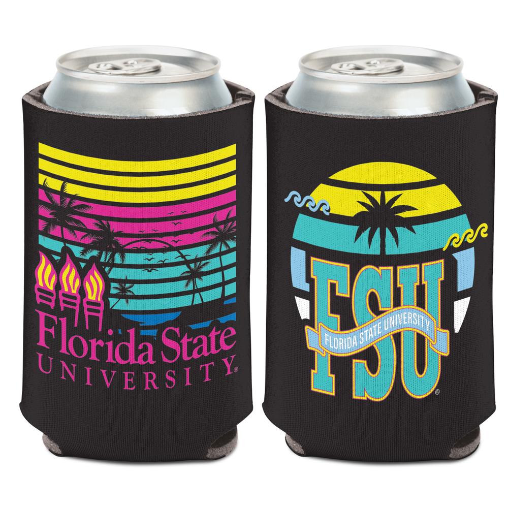 FSU Florida State Spring Break 12 oz Can Cooler Alumni Hall