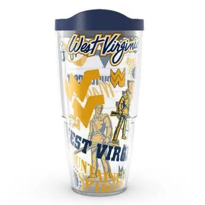 WVU Mom and Dad Stainless Steel Tumblers Set