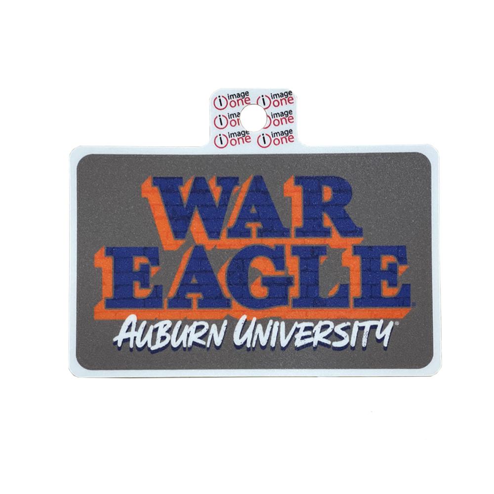 AUB, Auburn Brick Wall War Eagle Type Decal