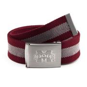  Mississippi State Eagles Wings Fabric Belt