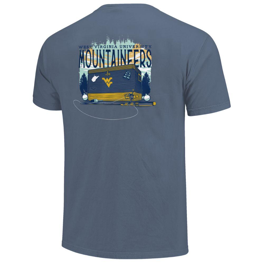 wvu columbia fishing shirt