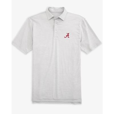 Alabama Southern Tide Driver Space Dye Performance Polo SLATE_GREY