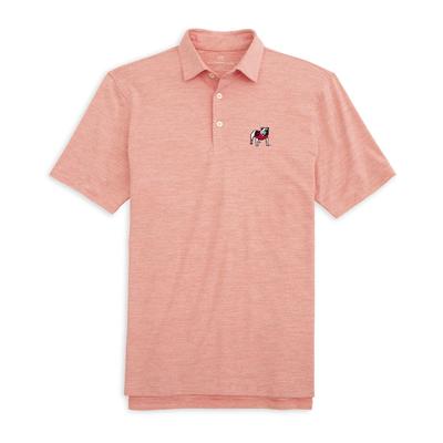 Georgia Southern Tide Driver Space Dye Performance Polo RED