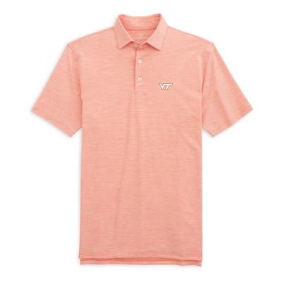 Virginia Tech Southern Tide Driver Space Dye Performance Polo ENDZONE_ORG