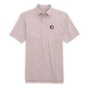  Florida State Southern Tide Driver Space Dye Performance Polo