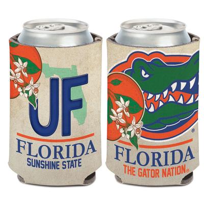 State of Florida 12 Oz Can Cooler