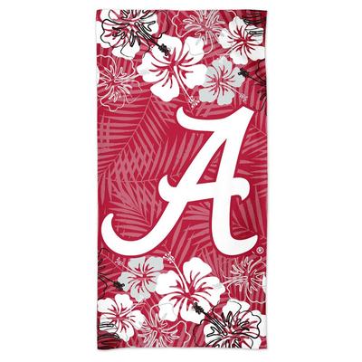 Alabama 30X60 Floral Beach Towel