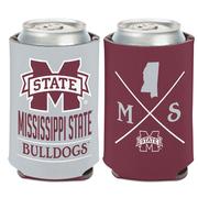  Mississippi State 12 Oz Hipster Can Cooler