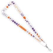  Clemson Julia Gash Lanyard