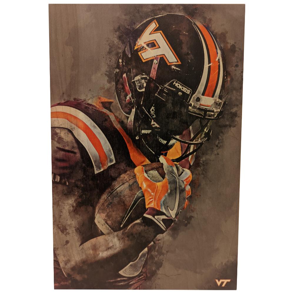 Cleveland Browns Helmet 3D Vintage Metal Wall Art - Hex Head Art