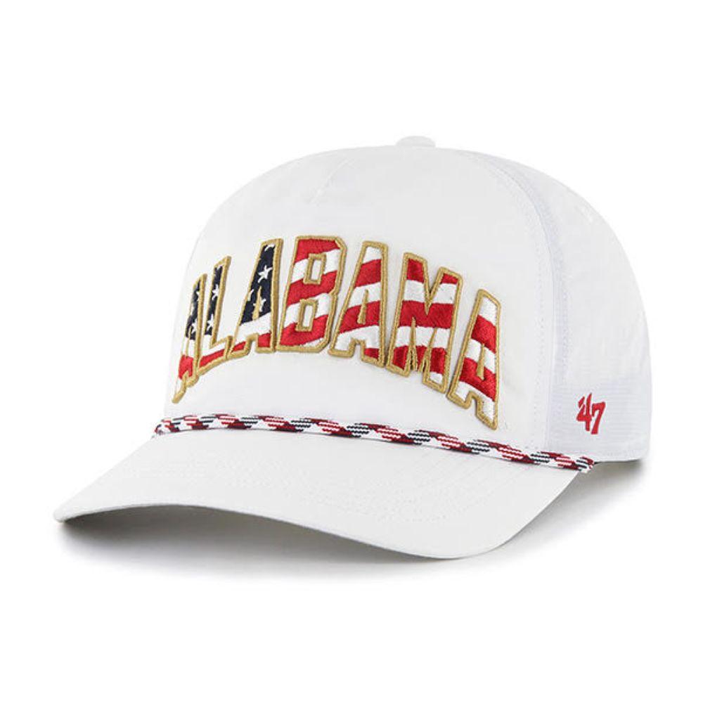 Bovenstaande Historicus leef ermee Bama | Alabama 47' Brand Hitch Stars and Stripes Rope Adjustable Hat |  Alumni Hall