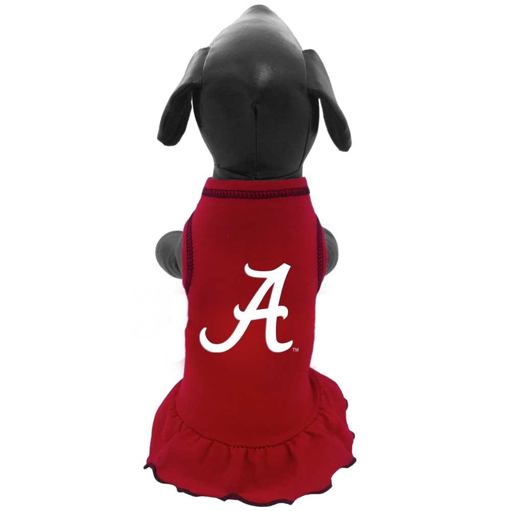 Pets First College Alabama Crimson Tide Cheerleader, 3 Sizes Pet