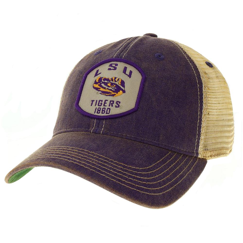 LSU LSU Legacy Old Trucker Hat Alumni Hall